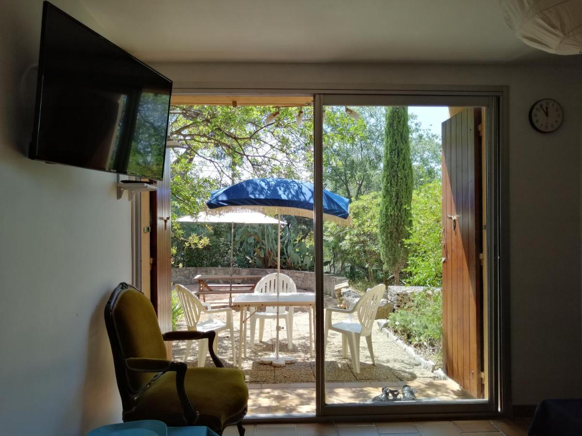T2 36 M2, Rdc De Villa, Clim, Gd Jardin Clos, Animx Ok, Quartier Mt Faron Tres Calme, Wifi, Parking Toulon Exteriör bild