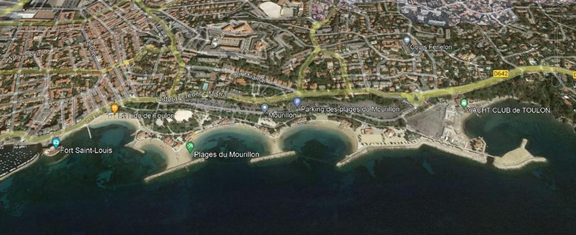 T2 36 M2, Rdc De Villa, Clim, Gd Jardin Clos, Animx Ok, Quartier Mt Faron Tres Calme, Wifi, Parking Toulon Exteriör bild
